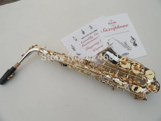 Brand High Quality SUZUKI AS700 Alto Eb Tune Saxophone E Flat Professional Instrument For Students Free Shipping With Mouthpiece
Brand High Quality SUZUKI AS700 Alto Eb Tune Saxophone E Flat Professional Instrument For Students Free Shipping With Mouthpiece