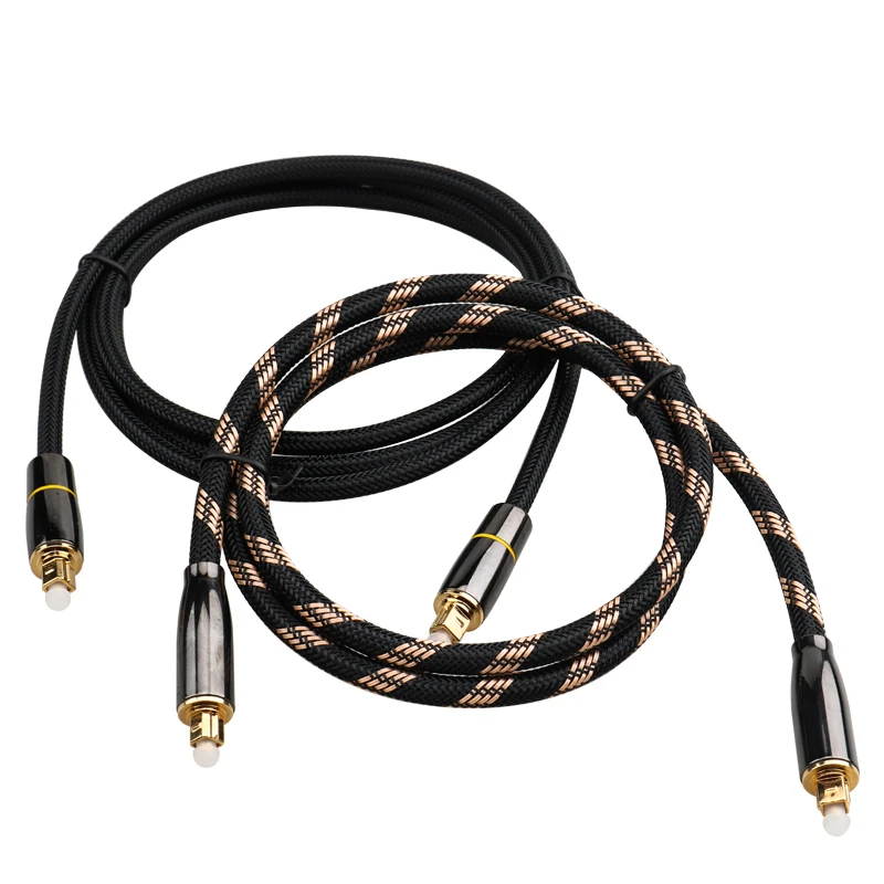 Fever 5.1 Optical Fiber Audio Digital Cable Speaker TV Blu-ray Machine Home SPDIF Output Line
Fever 5.1 Optical Fiber Audio Digital Cable Speaker TV Blu-ray Machine Home SPDIF Output Line