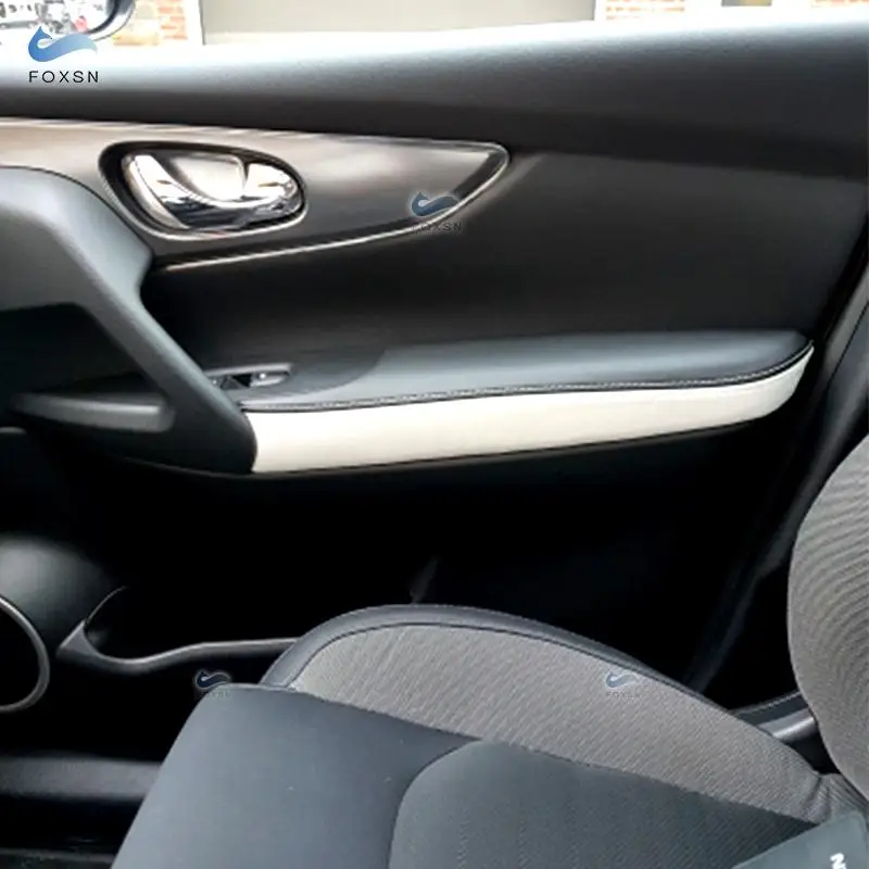 For Nissan Qashqai J11 2016 2017 2018 4pcs Black & White leather splice with white Line Door Armrest Panel Leather Cover Trim
For Nissan Qashqai J11 2016 2017 2018 4pcs Black & White leather splice with white Line Door Armrest Panel Leather Cover Trim