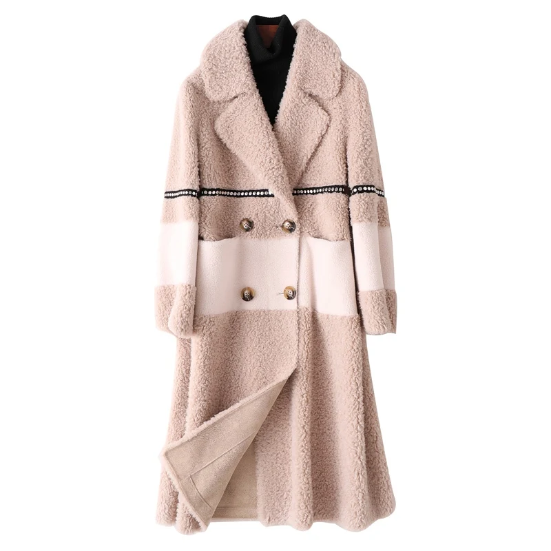 Luxury Real Wool Fur Coat Jacket Autumn Winter Women Fur Trench Outerwear Coats Overcoat VF7068
Luxury Real Wool Fur Coat Jacket Autumn Winter Women Fur Trench Outerwear Coats Overcoat VF7068