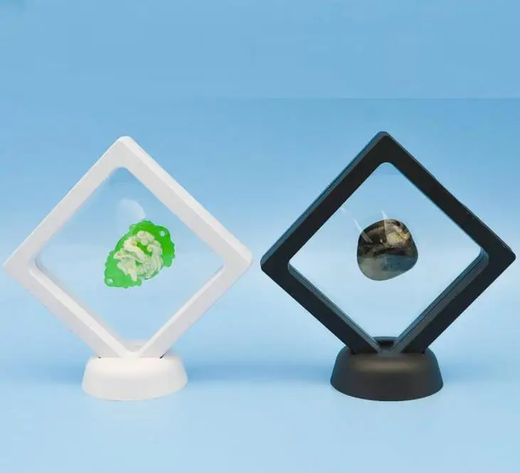 90x90x20mm Black white Jewelry Floating Suspended Display Case Coins Gems Artefacts Stand Holder Box for Jewelry Display Show SN
90x90x20mm Black white Jewelry Floating Suspended Display Case Coins Gems Artefacts Stand Holder Box for Jewelry Display Show SN