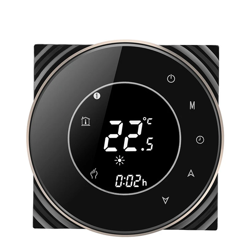 Water Heating Energy Saving Thermostat with Touchscreen LCD Display Weekly Programmable Room Temperature Controller Hot Sale
Water Heating Energy Saving Thermostat with Touchscreen LCD Display Weekly Programmable Room Temperature Controller Hot Sale