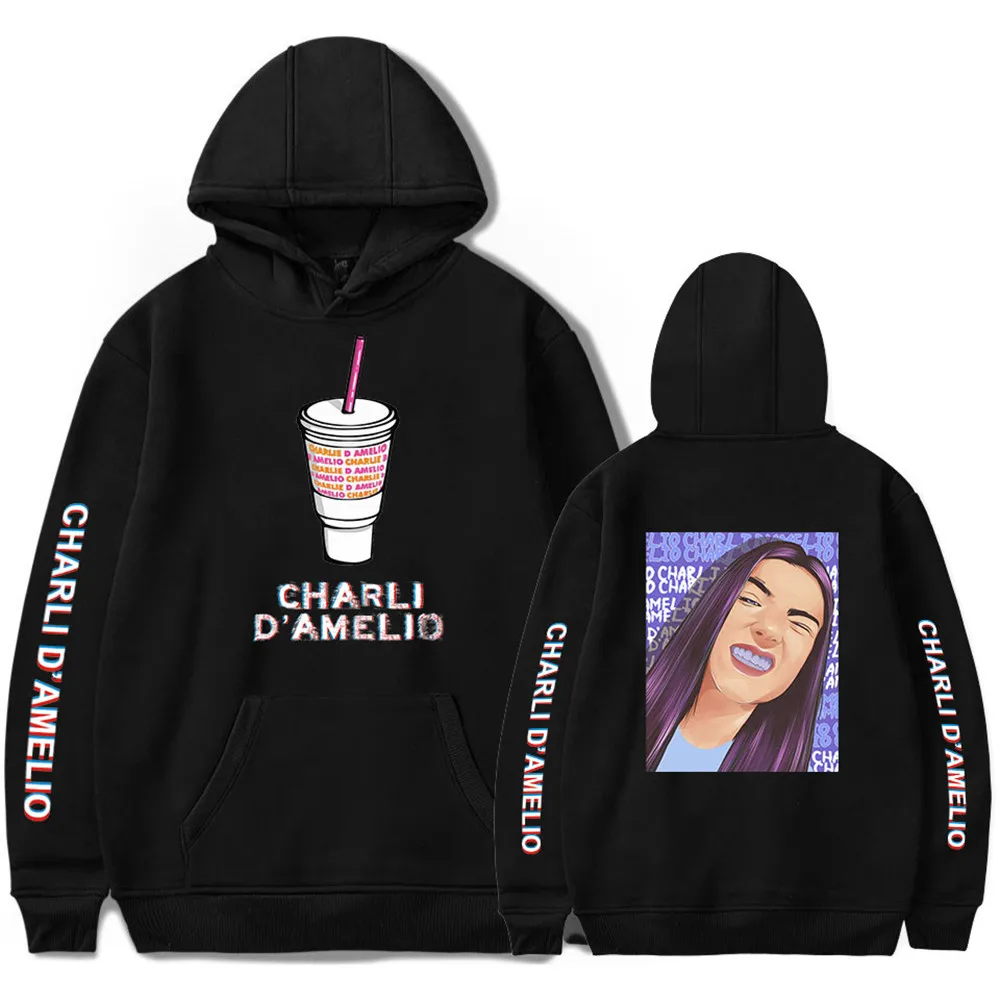 Толстовки Charli Damelio Moletom Harajuku, Толстовка для женщин и мужчин, толстовка, одежда для женщин, Мужская толстовка 2020
Толстовки Charli Damelio Moletom Harajuku, Толстовка для женщин и мужчин, толстовка, одежда для женщин, Мужская толстовка 2020