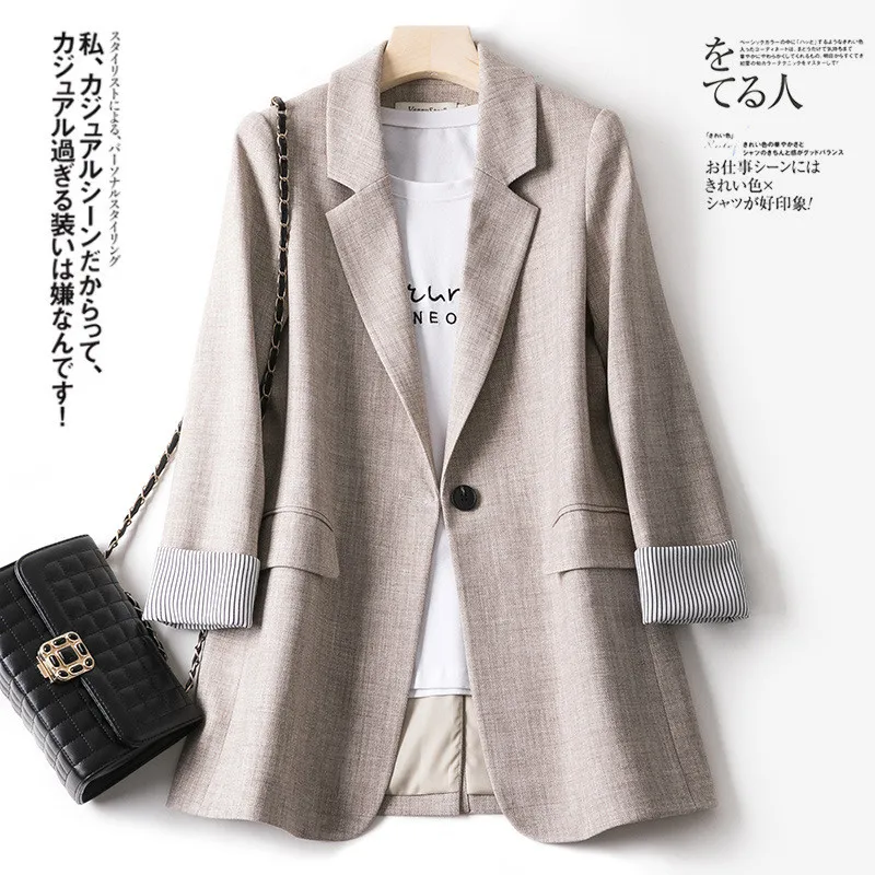 2019 Spring Autumn Women Jacket Elegant Blazers Coat Long Sleeve Office Ladies Outerwear Casual Female Business Suits Tops M354
2019 Spring Autumn Women Jacket Elegant Blazers Coat Long Sleeve Office Ladies Outerwear Casual Female Business Suits Tops M354
