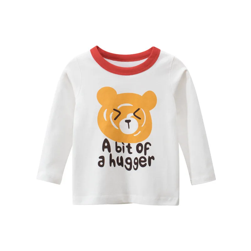 Spring And Autumn New Bottoming Shirt Baby Girl Clothes Round Neck Long Sleeve Cartoon Pattern Fashion T-shirt Boys’clothes
Spring And Autumn New Bottoming Shirt Baby Girl Clothes Round Neck Long Sleeve Cartoon Pattern Fashion T-shirt Boys’clothes
