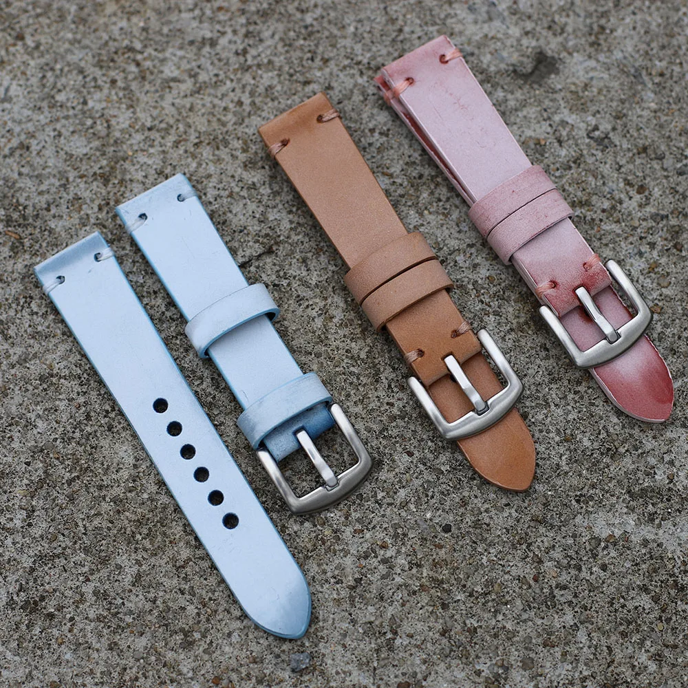 Suede Leather Watch Band Strap 20mm 22mm Handmade Wristband Bracelet Watchband Stainless Steel Silver Buckle Thickness 4mm
Suede Leather Watch Band Strap 20mm 22mm Handmade Wristband Bracelet Watchband Stainless Steel Silver Buckle Thickness 4mm