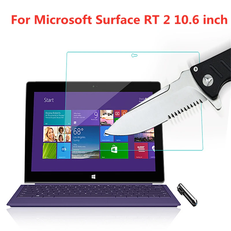 Tablet Tempered Glass Screen Protector For Microsoft Surface RT 2 RT2 rt2 10.6 inch Tablet Film
Tablet Tempered Glass Screen Protector For Microsoft Surface RT 2 RT2 rt2 10.6 inch Tablet Film