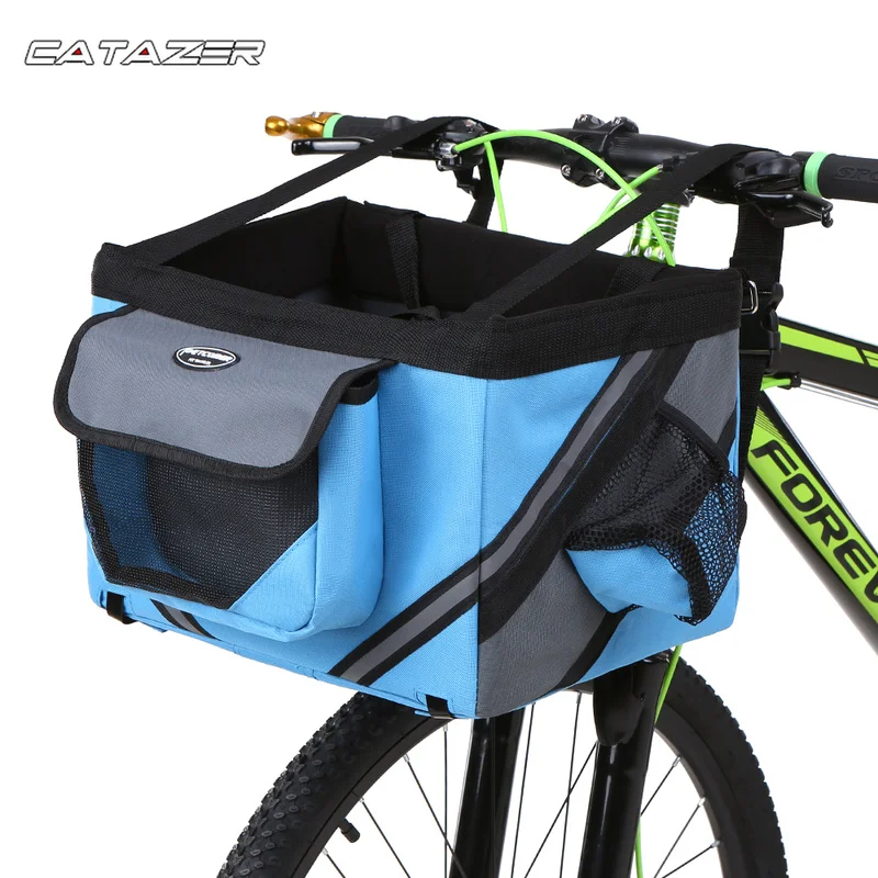 Bicycle Bag Cycling Bike Bicycle Handlebar Basket Bike Hard-wearing Front Bag Box Pet Dog Cat Carrier Black / Blue / Coffee
Bicycle Bag Cycling Bike Bicycle Handlebar Basket Bike Hard-wearing Front Bag Box Pet Dog Cat Carrier Black / Blue / Coffee