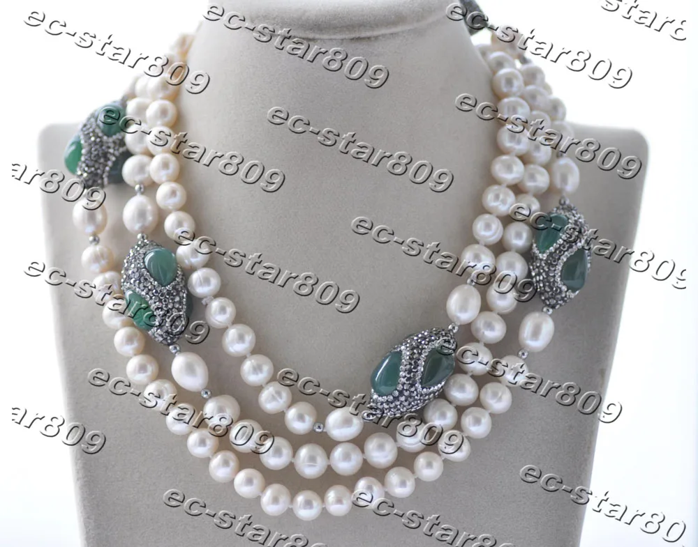 Z11241 50" 35mm White Round Pearl Green Green Agate Shuttle CZ Necklace Woman Fashion Jewelry
Z11241 50" 35mm White Round Pearl Green Green Agate Shuttle CZ Necklace Woman Fashion Jewelry