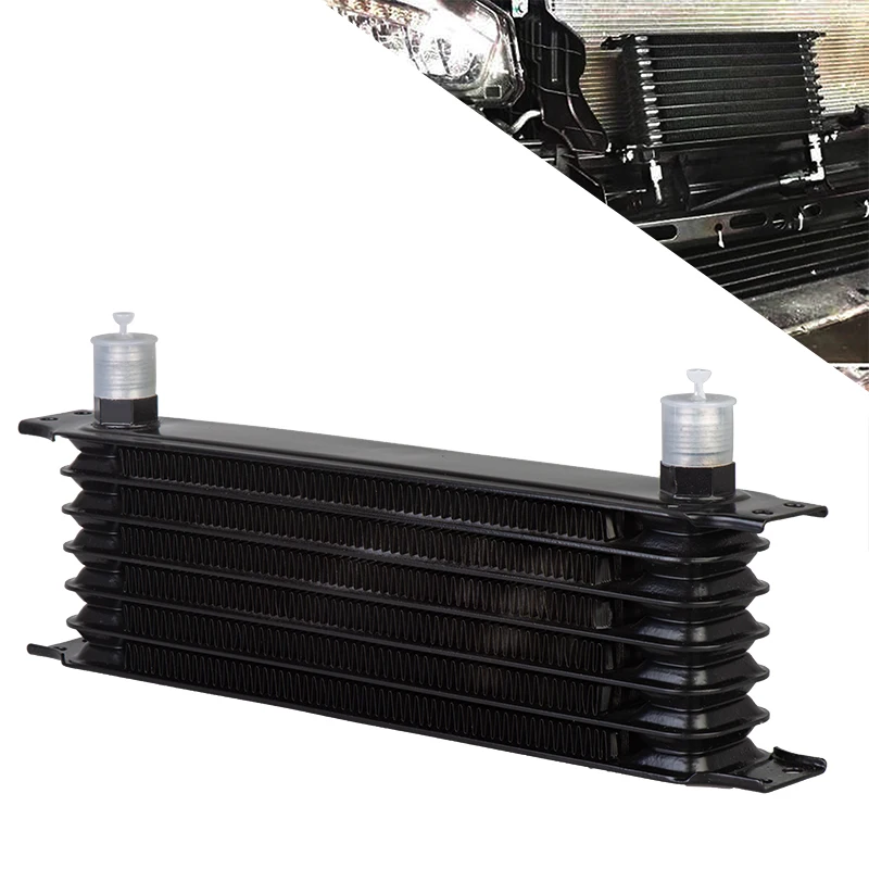 7/13/15 Rows Auto Car Oil Cooler Universal Engine Transmission Oil Cooler Kit AN10 Blue Black color
7/13/15 Rows Auto Car Oil Cooler Universal Engine Transmission Oil Cooler Kit AN10 Blue Black color