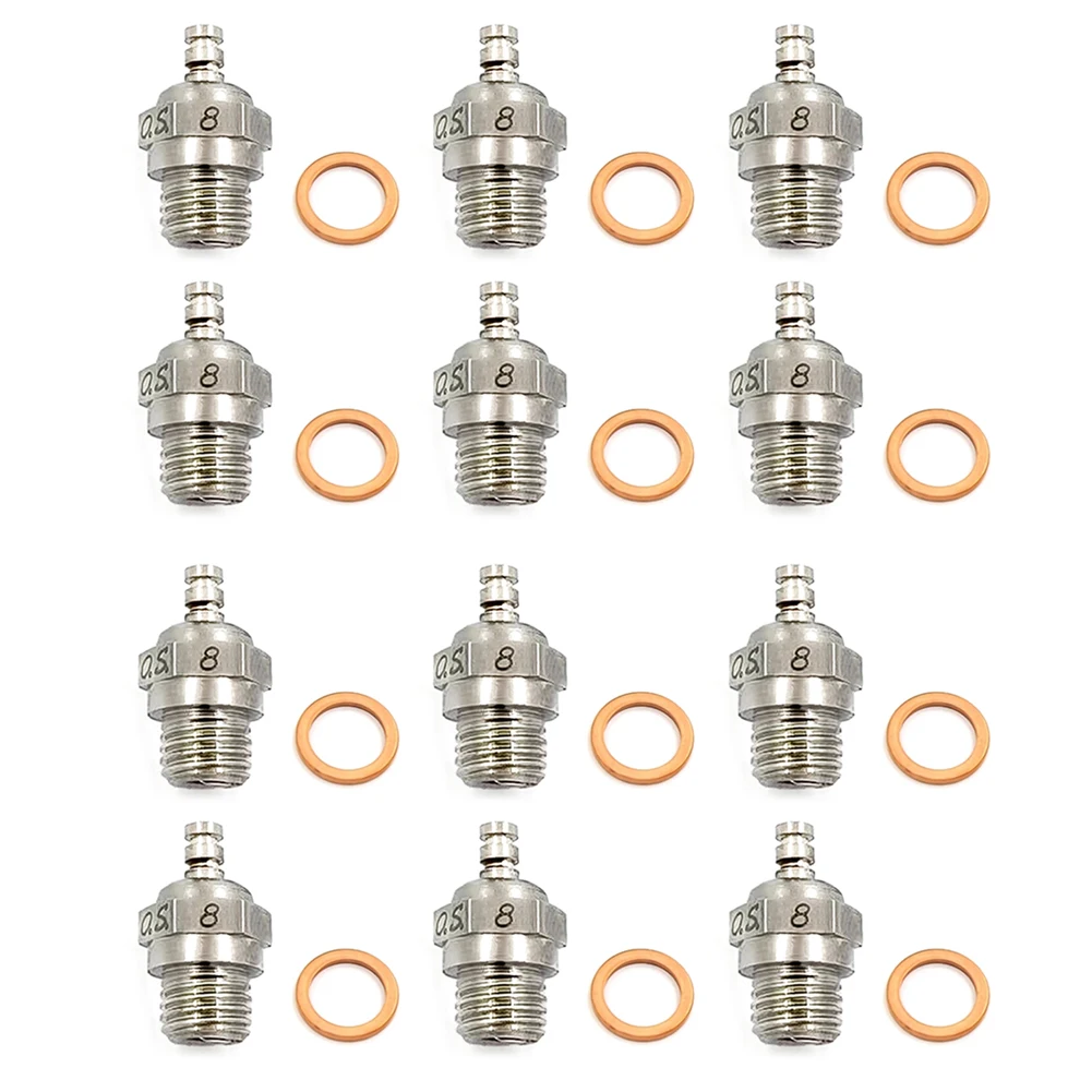 For 1/8 RC Car OS NO 8 Engine Glow Plug Engines 12/15CV 15LD 21RG 21RZ-V 01b Remote Control Car Replacement Upgrade Spare
For 1/8 RC Car OS NO 8 Engine Glow Plug Engines 12/15CV 15LD 21RG 21RZ-V 01b Remote Control Car Replacement Upgrade Spare