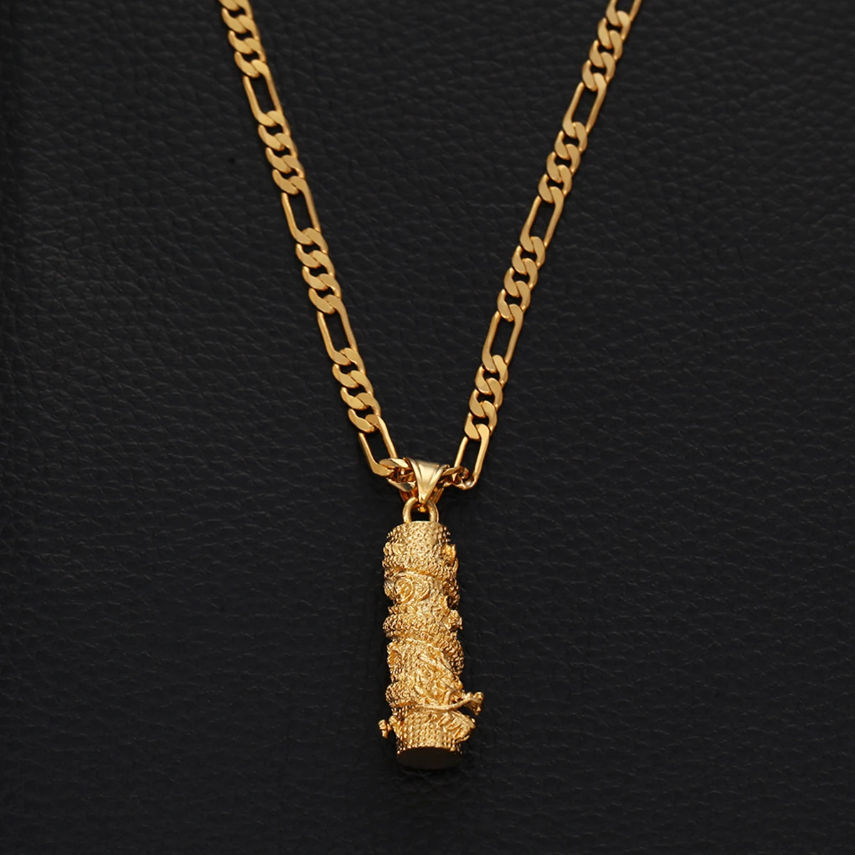 Christmas Gold Color Dragon Pendant Necklace Column Animal Metal Brass Men Women Jewelry
Christmas Gold Color Dragon Pendant Necklace Column Animal Metal Brass Men Women Jewelry