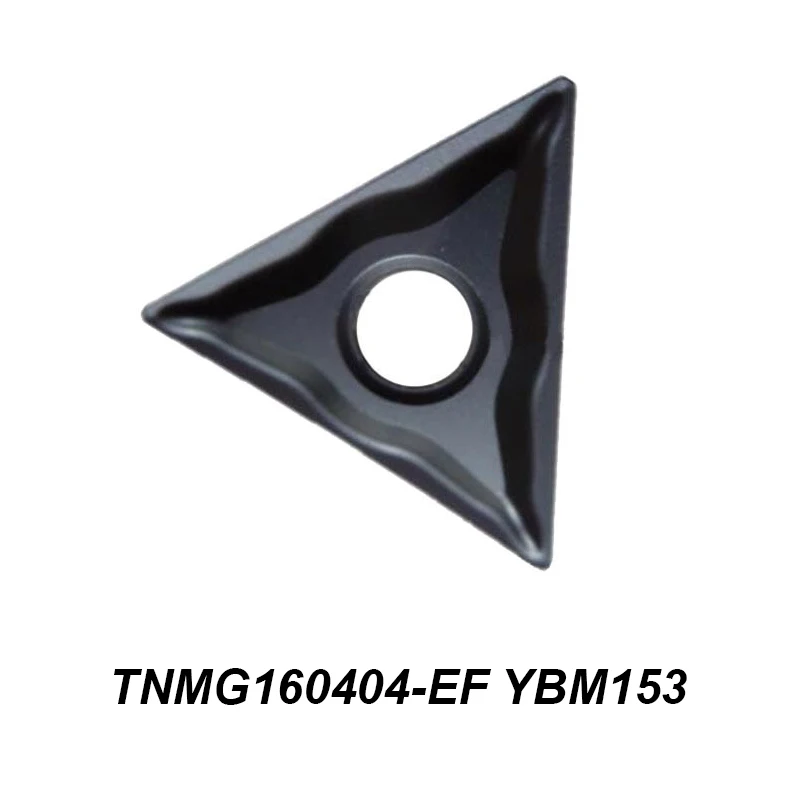 100% Original TNMG 160404-EF TNMG160404-EF YBM153 Special For Stainless Steel Triangular Boring Cutter CNC Tool Carbide Inserts
100% Original TNMG 160404-EF TNMG160404-EF YBM153 Special For Stainless Steel Triangular Boring Cutter CNC Tool Carbide Inserts