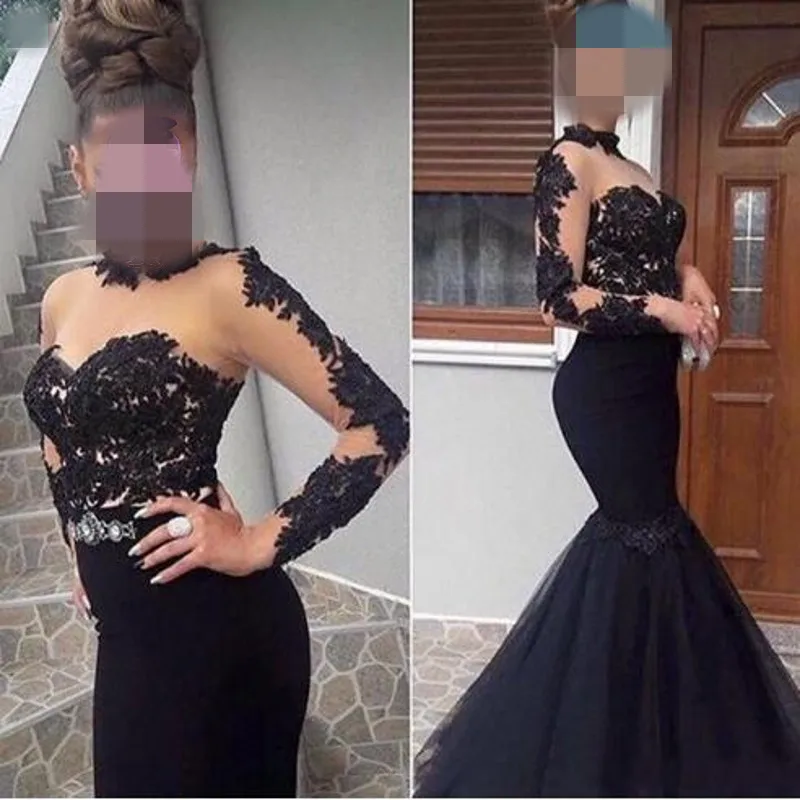 ערב שמלות Black celebrity dresses Mermaid Robe De Soiree Long Sleeves Evening Elegant Formal Gowns Mother of the Bride Dresses
ערב שמלות Black celebrity dresses Mermaid Robe De Soiree Long Sleeves Evening Elegant Formal Gowns Mother of the Bride Dresses