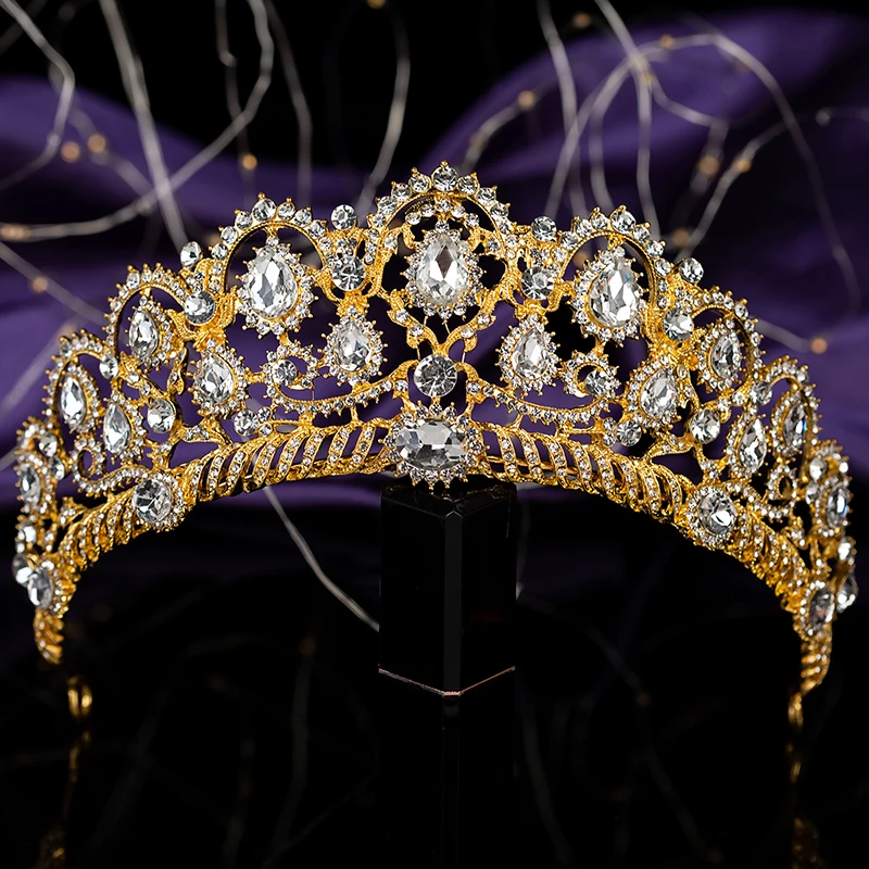 Tiaras and Crown HADIYANA Estilo europeo Vintage Bridal Wedding Hair Accessorie High Qualtity Rhinestone BCY8934 Corona Princesa
Tiaras and Crown HADIYANA Estilo europeo Vintage Bridal Wedding Hair Accessorie High Qualtity Rhinestone BCY8934 Corona Princesa