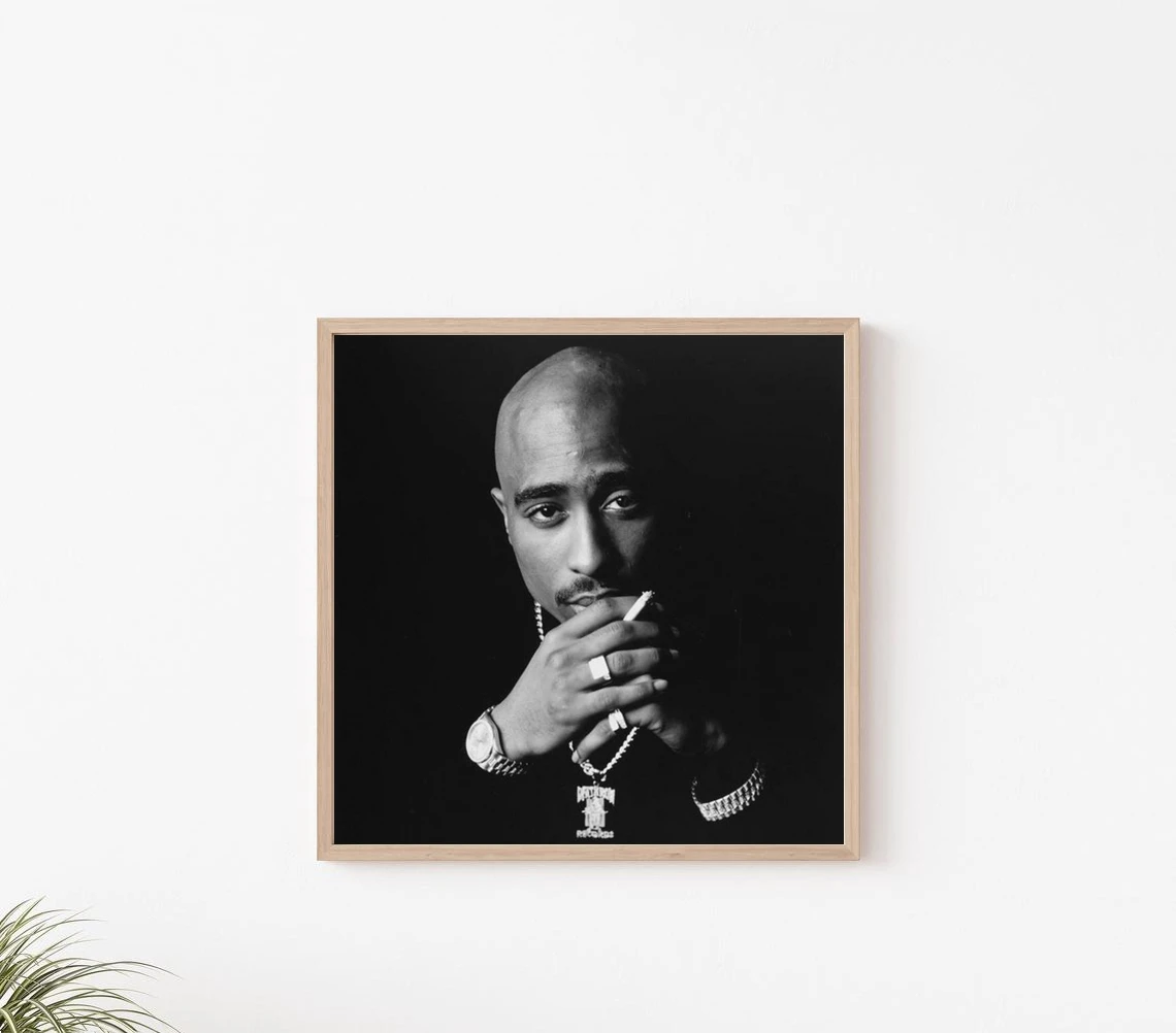 Черно-белый музыкальный альбом 2 Pac Тупак Шакур Обложка плакат холст печать рэп хип-хоп музыка звезда
Черно-белый музыкальный альбом 2 Pac Тупак Шакур Обложка плакат холст печать рэп хип-хоп музыка звезда