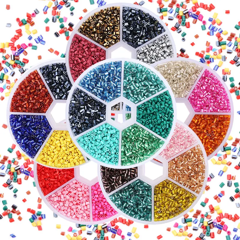 2mm Hexagon Shape Glass Tube beads Set Seed Beads Kits Charm Czech beads Bracelet Necklace DIY Jewelry Making Accessories
2mm Hexagon Shape Glass Tube beads Set Seed Beads Kits Charm Czech beads Bracelet Necklace DIY Jewelry Making Accessories