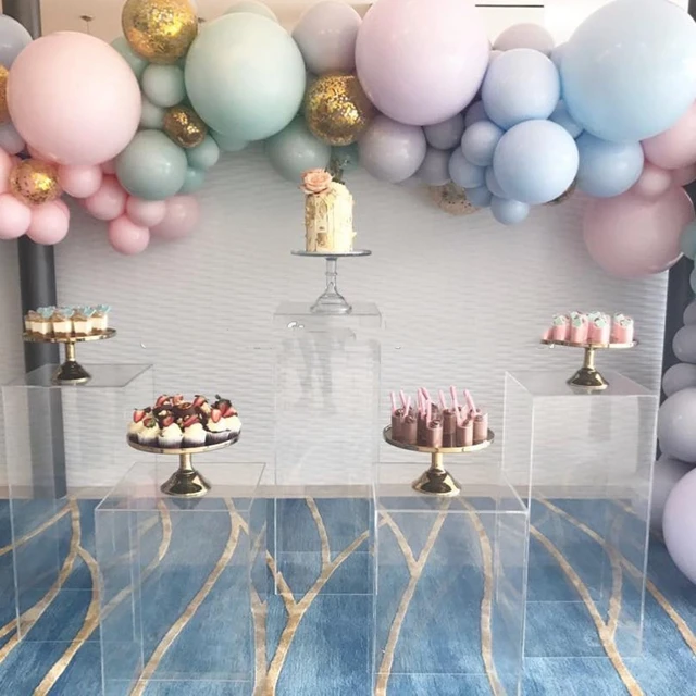 5pcs/set)Wedding Acrylic White Round Acrylic white mental Gold Plinth Wedding Display Stand yudao757
5pcs/set)Wedding Acrylic White Round Acrylic white mental Gold Plinth Wedding Display Stand yudao757