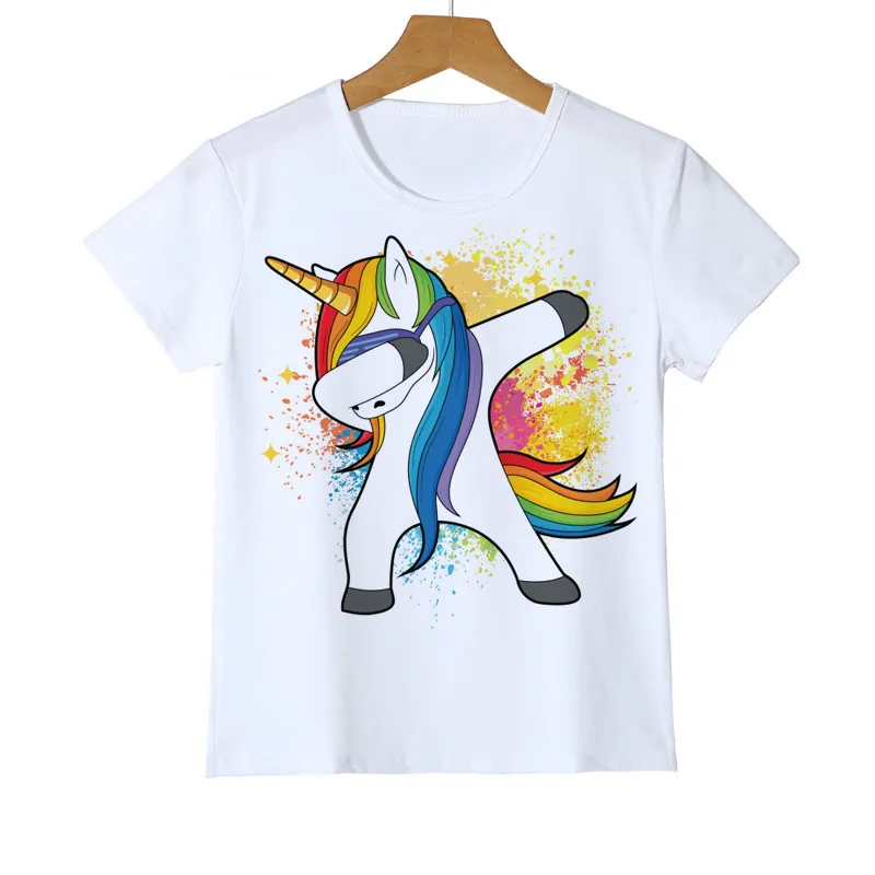 Short Sleeve Cartoon Print Baby Boys Clothes Dabbing Unicorn T Shirt Girls Cute Tshirt Top Tees
Short Sleeve Cartoon Print Baby Boys Clothes Dabbing Unicorn T Shirt Girls Cute Tshirt Top Tees