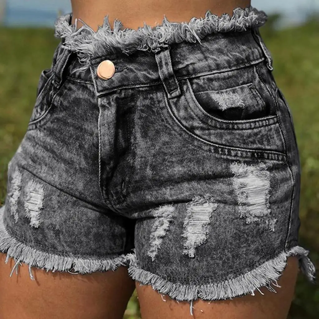New Summer Explosion Women's Hole Denim Shorts Women's Fashion Pocket Jeans Women's High Waist Sexy Shorts spodenki damskie
New Summer Explosion Women's Hole Denim Shorts Women's Fashion Pocket Jeans Women's High Waist Sexy Shorts spodenki damskie