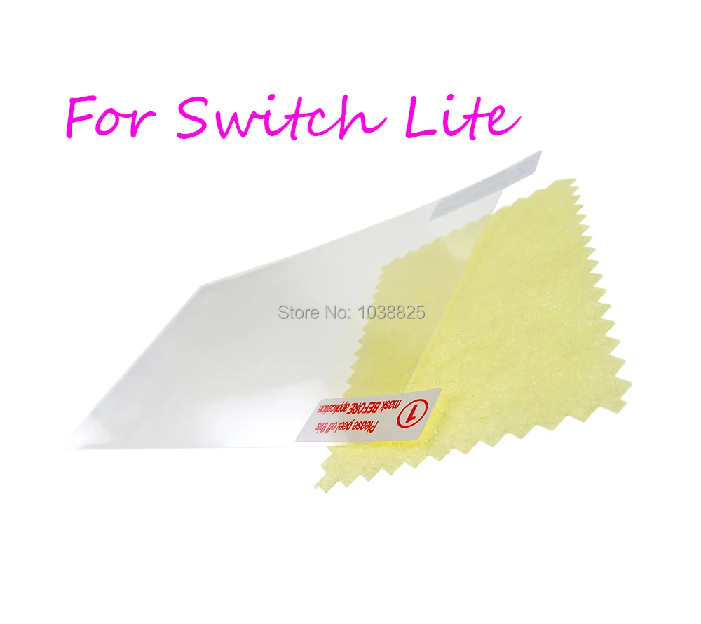 1set Protective film + cleaning cloth for Nintend Switch Lite HD Protector Screen NS Protective Screen Pet Film For switch lite
1set Protective film + cleaning cloth for Nintend Switch Lite HD Protector Screen NS Protective Screen Pet Film For switch lite