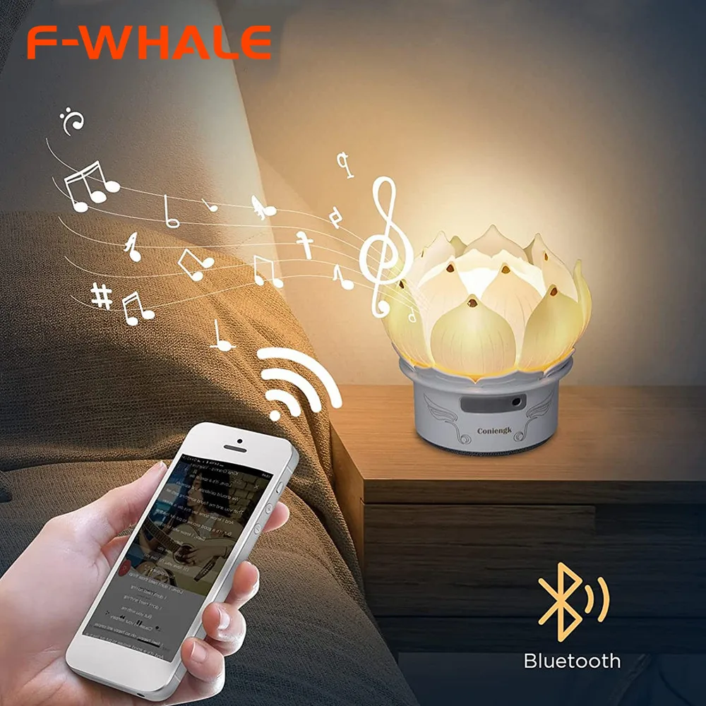 LED Night Light USB Charging Dynamic Lotus Petals Lamp RGB with Bluetooth Speaker RGB Atmosphere Light Christmas Gift Home Decor
LED Night Light USB Charging Dynamic Lotus Petals Lamp RGB with Bluetooth Speaker RGB Atmosphere Light Christmas Gift Home Decor