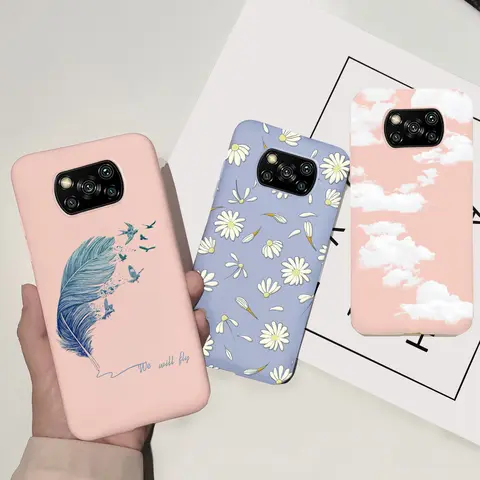For Xiaomi Poco X3 NFC Case Silicone TPU Phone Cover For Xiaomi Poco X3 X 3 Pro M3 3X PocoX3 Protective Back Case Bumper Shell