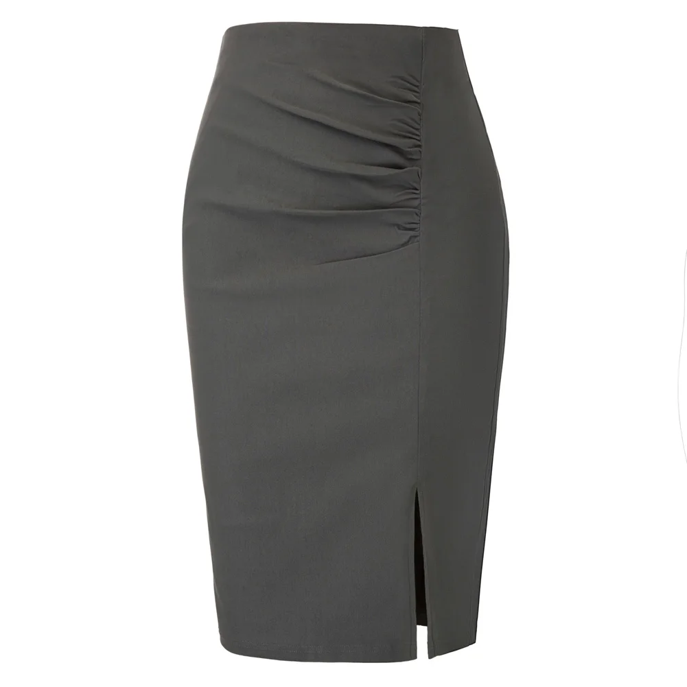 Vintage Skirts Women's Pleated Pencil Skirt High Waist Side Split Back Zipper Hips-Wrapped Casual Ruched Sexy Casual OL Office
Vintage Skirts Women's Pleated Pencil Skirt High Waist Side Split Back Zipper Hips-Wrapped Casual Ruched Sexy Casual OL Office