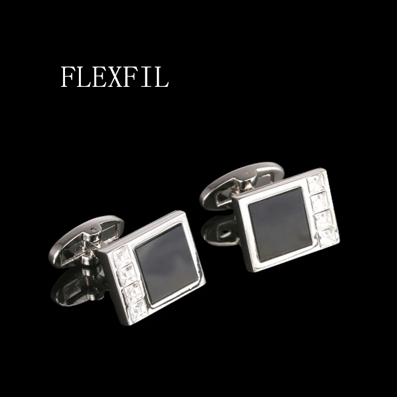 FLEXFIL Роскошные запонки для мужчин, брендовые запонки на пуговицах, запонки с кристаллами драгоценных камней, квадратные свадебные украшения abotoaduras
FLEXFIL Роскошные запонки для мужчин, брендовые запонки на пуговицах, запонки с кристаллами драгоценных камней, квадратные свадебные украшения abotoaduras