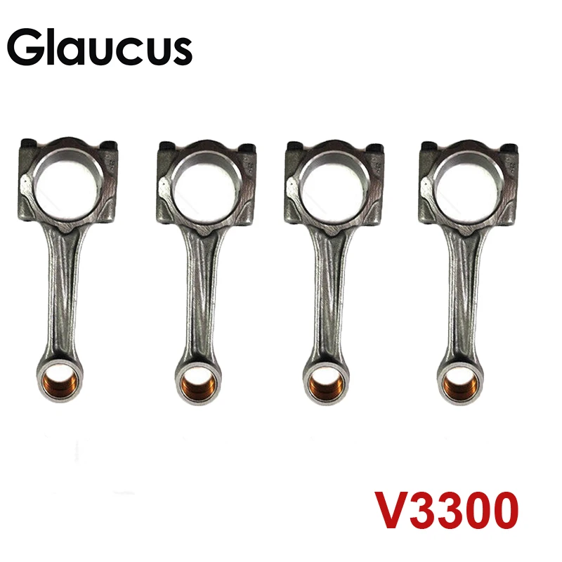 4pcs engine connecting rod conrod con rod for Kubota V3300 16241-22012 16241 22012 1624122012 with bolt
4pcs engine connecting rod conrod con rod for Kubota V3300 16241-22012 16241 22012 1624122012 with bolt