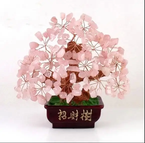 Natural powder crystal fortune tree fortune tree cash tree money tree decorations open light transfer office town house gifts
Natural powder crystal fortune tree fortune tree cash tree money tree decorations open light transfer office town house gifts