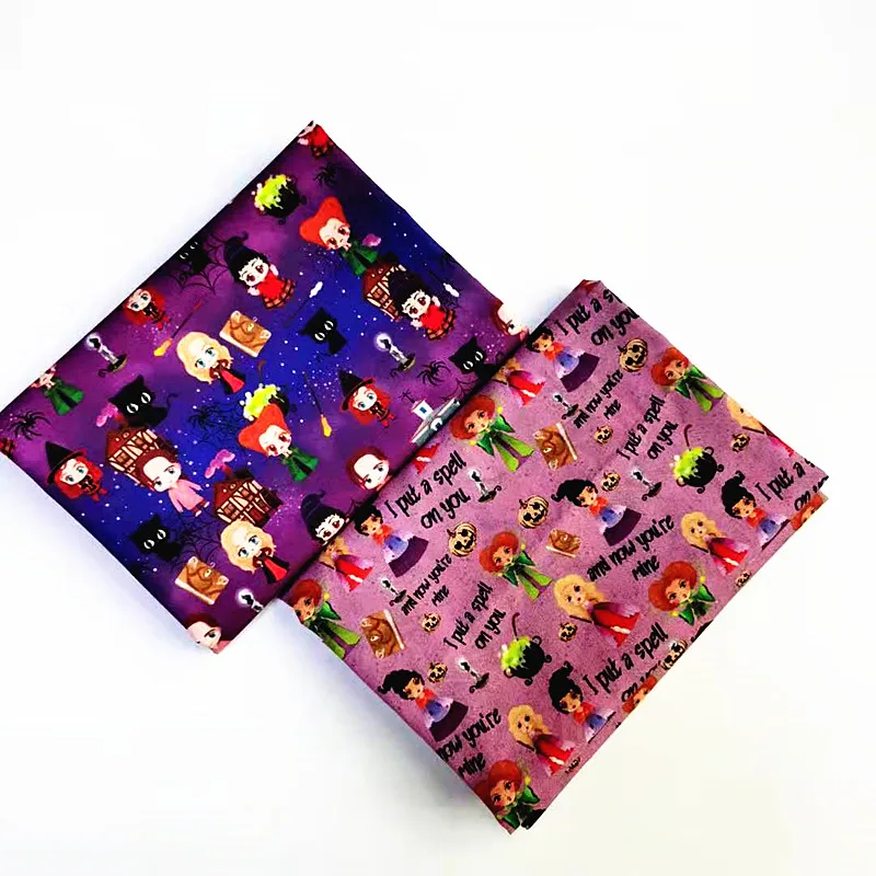 50X150CM High Quality Baby Girl 100%Cotton Witch Prints Beautifull Face Mask Fabrics FAB FAIRY
50X150CM High Quality Baby Girl 100%Cotton Witch Prints Beautifull Face Mask Fabrics FAB FAIRY