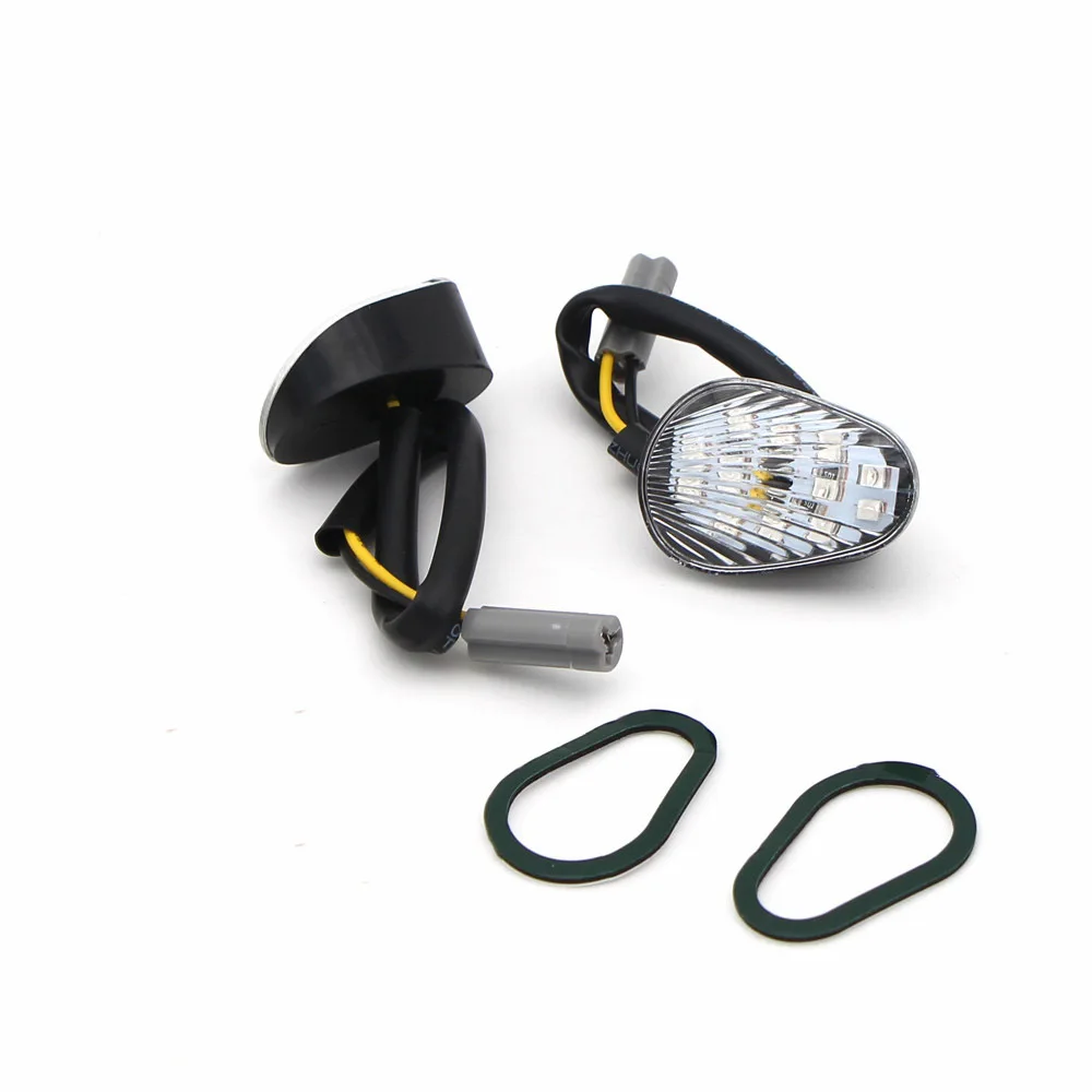 Clear Lens LED Flush Mount Turn Signal Light Lamp Indicator For Yamaha YZF R1 R6 R6S
Clear Lens LED Flush Mount Turn Signal Light Lamp Indicator For Yamaha YZF R1 R6 R6S