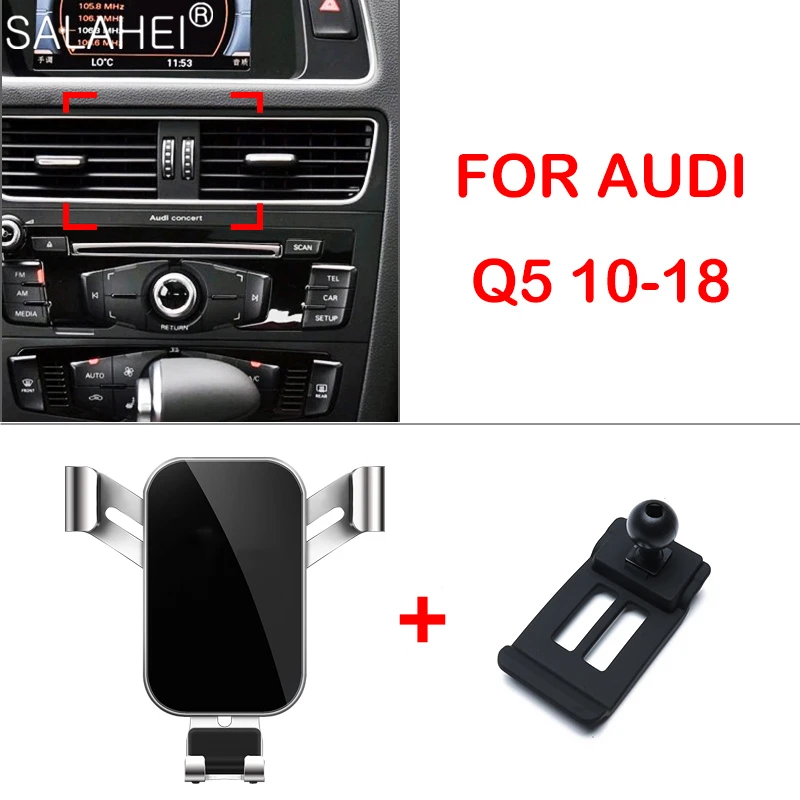 Affordable Car Phone Holder For Audi Q5 2017 2016 2015 Car Air Vent Mount GPS Phone Holder For Audi Q5 2010 2011 2012 2013 2014
Affordable Car Phone Holder For Audi Q5 2017 2016 2015 Car Air Vent Mount GPS Phone Holder For Audi Q5 2010 2011 2012 2013 2014