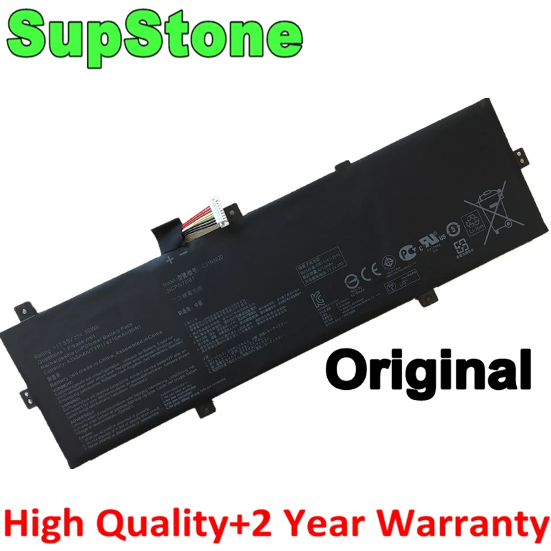 SupStone C31N1620 Аккумулятор для ноутбука Asus Zenbook UX430UA UX430UN, UX430UQ-GV015T P5440FA P5240UA C31POJ1 U4100U
SupStone C31N1620 Аккумулятор для ноутбука Asus Zenbook UX430UA UX430UN, UX430UQ-GV015T P5440FA P5240UA C31POJ1 U4100U