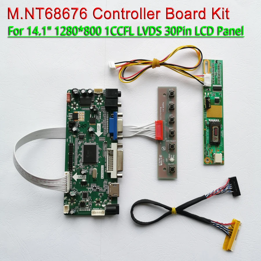 Для CLAA141WB02 CLAA141WB03 CLAA141WB05A VGA + DVI 14,1 "1ccfl инвертор 1280*800 LVDS 30Pin M.NT68676 комплект карт ЖК-контроллера
Для CLAA141WB02 CLAA141WB03 CLAA141WB05A VGA + DVI 14,1 "1ccfl инвертор 1280*800 LVDS 30Pin M.NT68676 комплект карт ЖК-контроллера