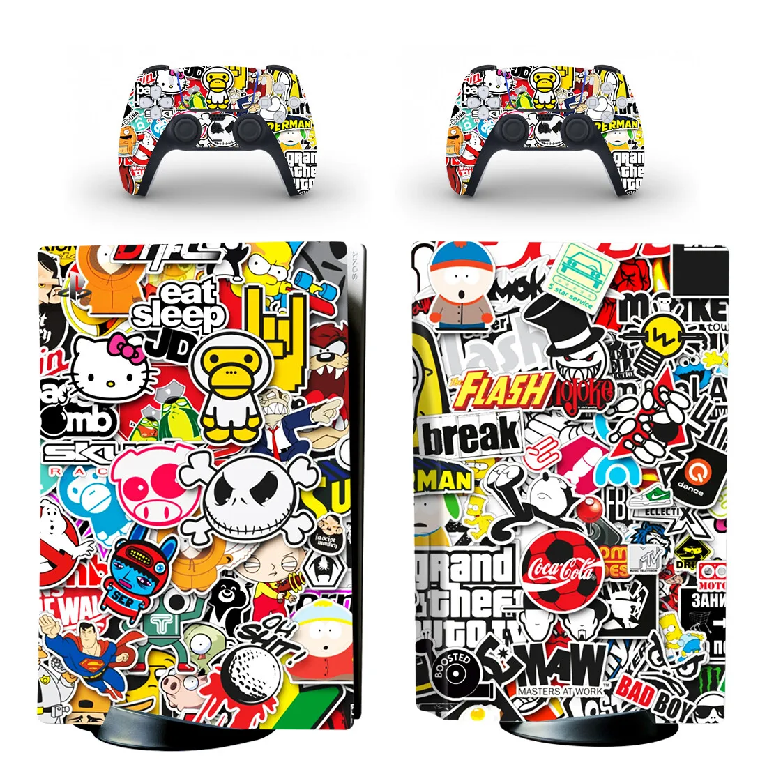 Graffiti PS5 Standard Disc Skin Sticker Decal Cover for PlayStation 5 Console and 2 Controllers PS5 Disk Skin Vinyl
Graffiti PS5 Standard Disc Skin Sticker Decal Cover for PlayStation 5 Console and 2 Controllers PS5 Disk Skin Vinyl