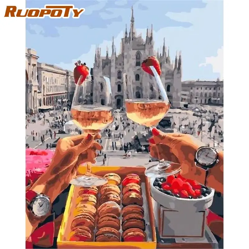 RUOPOTY Drinking In Front Castle Landscape Painting By Numbers For Adults Children Handpainted Unique Gift Diy Framed Home Decor
RUOPOTY Drinking In Front Castle Landscape Painting By Numbers For Adults Children Handpainted Unique Gift Diy Framed Home Decor