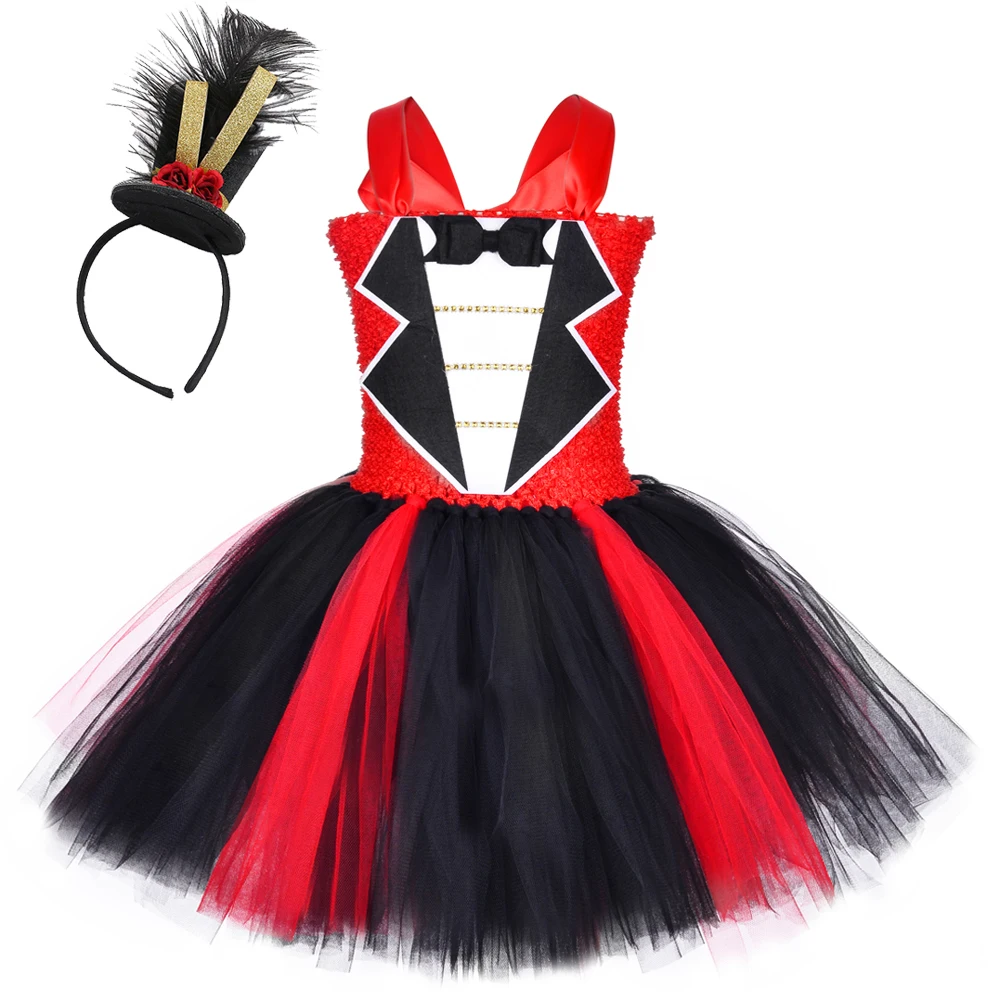 Circus Ringmaster Costume for Girls Christmas Halloween Dresses for Kids Girl Birthday Tutu Dress Children Tulle Outfit Clothes
Circus Ringmaster Costume for Girls Christmas Halloween Dresses for Kids Girl Birthday Tutu Dress Children Tulle Outfit Clothes
