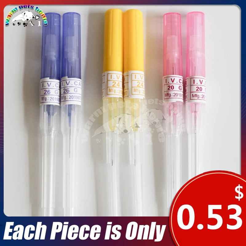 Одноразовый катетер I.V.Cannula для собак и кошек, 20 г, 24 г, 26 г, внутривенная канюля, ветеринарные принадлежности
Одноразовый катетер I.V.Cannula для собак и кошек, 20 г, 24 г, 26 г, внутривенная канюля, ветеринарные принадлежности