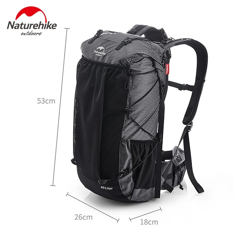 Альпинистский рюкзак Naturehike, ультралегкие походные сумки, Водонепроницаемая спортивная сумка с алюминиевой рамой, вместительная для отдыха на открытом воздухе и походов, 60 л
Альпинистский рюкзак Naturehike, ультралегкие походные сумки, Водонепроницаемая спортивная сумка с алюминиевой рамой, вместительная для отдыха на открытом воздухе и походов, 60 л