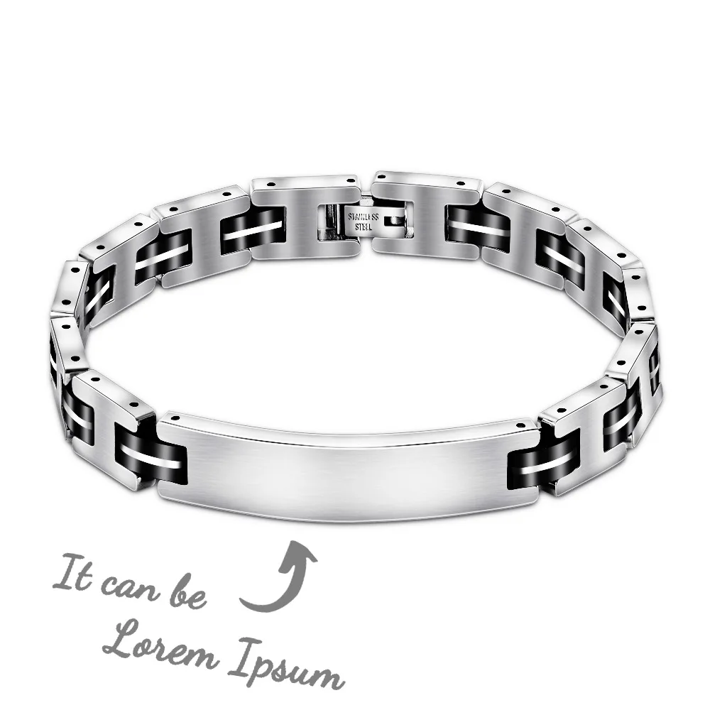 Personalized DIY Men's Bracelets Motorcycle Chain Stainless Steel Wristband for Men Punk Party Jewelry
Personalized DIY Men's Bracelets Motorcycle Chain Stainless Steel Wristband for Men Punk Party Jewelry