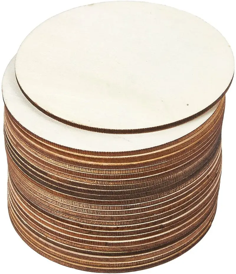 5pcs Unfinished 4 Inch Wood Circle Cutouts for Wooden Coasters DIY Crafts Home Decoration Artboard for DIY Painting Crafts
5pcs Unfinished 4 Inch Wood Circle Cutouts for Wooden Coasters DIY Crafts Home Decoration Artboard for DIY Painting Crafts