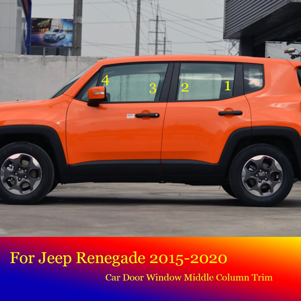 For Jeep Renegade 2015-2020 Car B C Pillar Middle Central Column PC Window Trim Decoration Strip Protection Sticker 8 PCS
For Jeep Renegade 2015-2020 Car B C Pillar Middle Central Column PC Window Trim Decoration Strip Protection Sticker 8 PCS