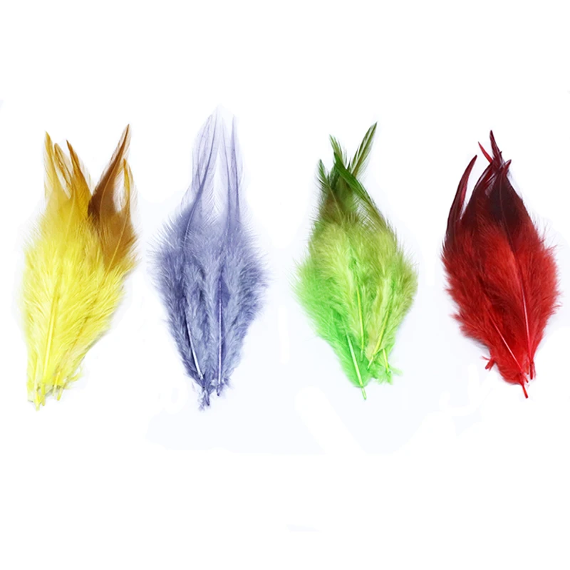 Hackle y plumas para streamer