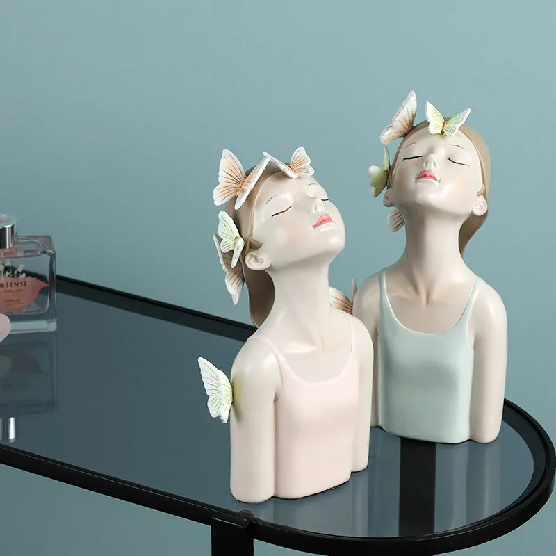 Modern Butterfly Girl Resin Sculpture Decoration Girl Heart Princess Room Home Decoration Fairy Statue Valentines Day Gift
Modern Butterfly Girl Resin Sculpture Decoration Girl Heart Princess Room Home Decoration Fairy Statue Valentines Day Gift