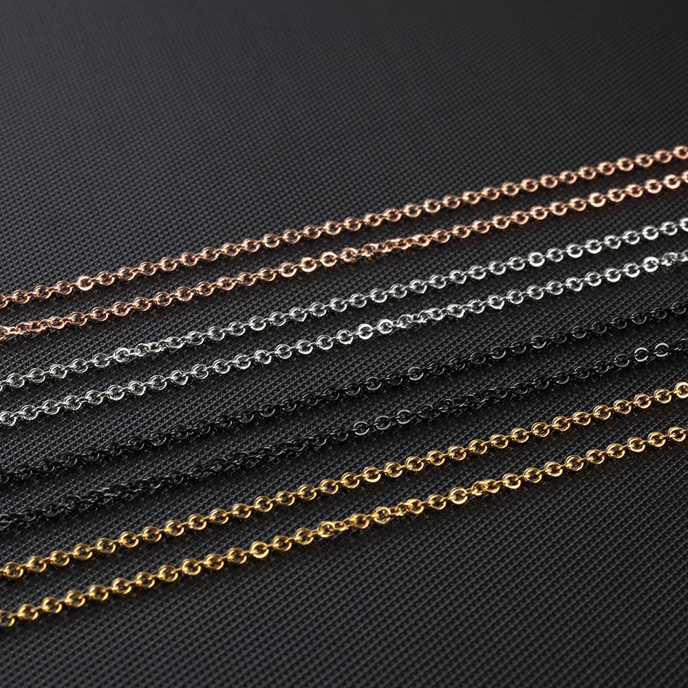 10pcs per lot wholesale Stainless Steel Chain 45cm 50cm Length Chain for Necklace Necklace Jewelry Making Accessories
10pcs per lot wholesale Stainless Steel Chain 45cm 50cm Length Chain for Necklace Necklace Jewelry Making Accessories