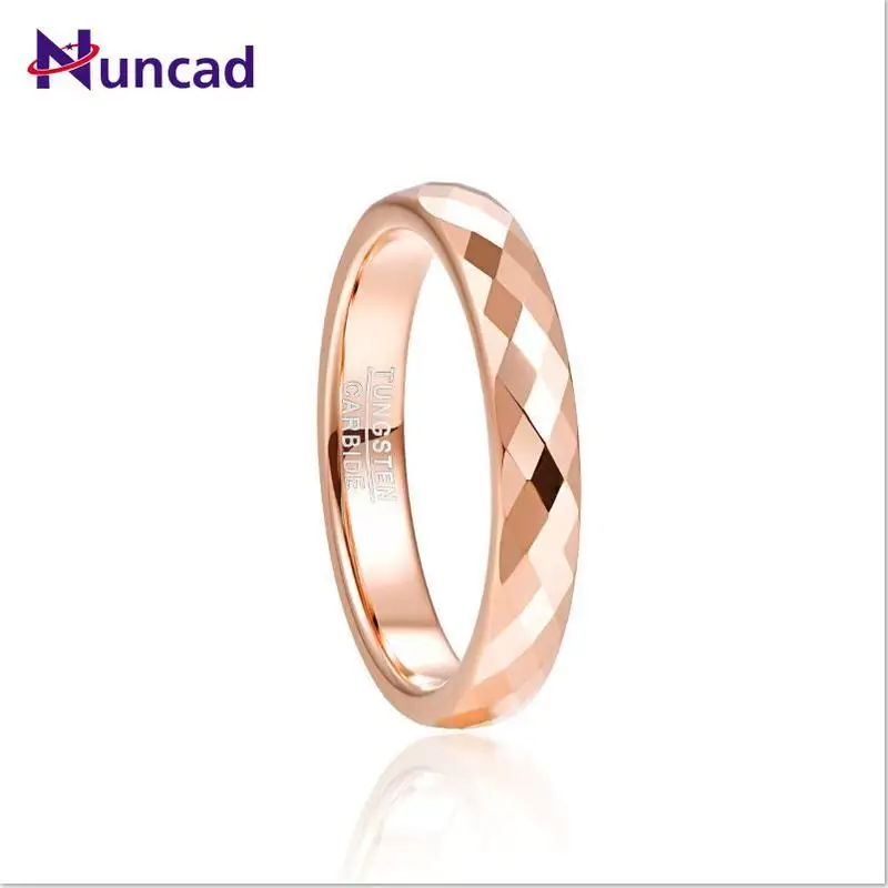 NUNCAD Tungsten Carbide Ring 4mm Width Hammered Finish Rose Gold Color Wedding Band for Women Comfort Fit Rings
NUNCAD Tungsten Carbide Ring 4mm Width Hammered Finish Rose Gold Color Wedding Band for Women Comfort Fit Rings