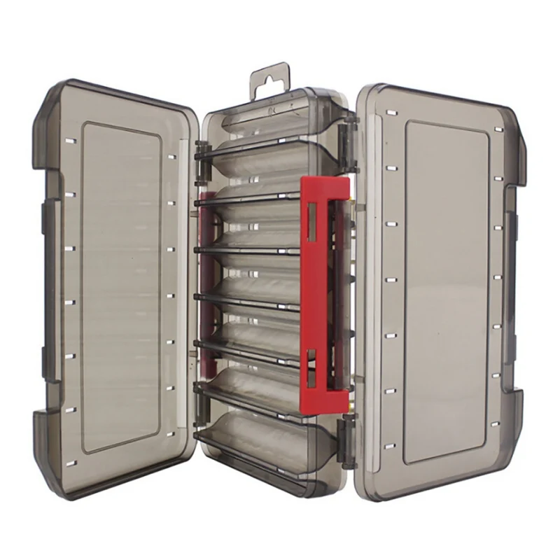 Portable Double Sided Fishing Tackle Box 12 14 Compartments Bait Lure Storage Box Fishing Accessories Plastic Storage Case
Portable Double Sided Fishing Tackle Box 12 14 Compartments Bait Lure Storage Box Fishing Accessories Plastic Storage Case