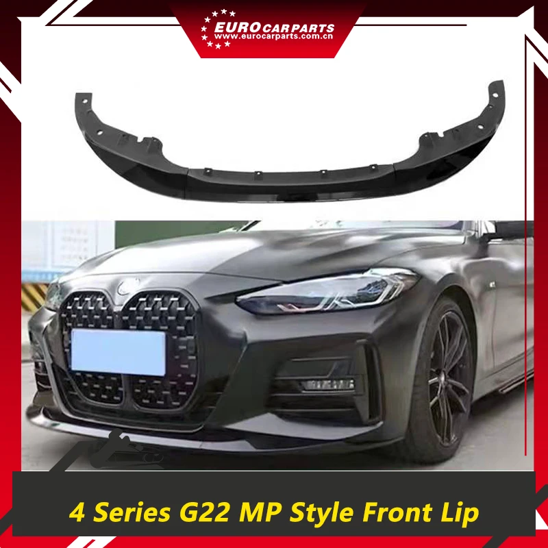 4 Series G22 MP Style Plastic Material Front Lip Fit for 2020 Year G22 Front Bumper Diffuser black color Body Kit
4 Series G22 MP Style Plastic Material Front Lip Fit for 2020 Year G22 Front Bumper Diffuser black color Body Kit